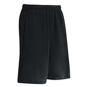 champro women’s standard clutch basketball shorts, black, medium