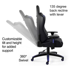 STAPLES 24326200 Vartan Gaming Chair Blue