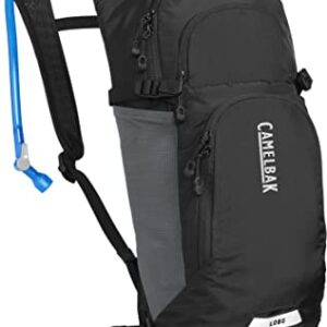 CamelBak Lobo 9 Bike Hydration Pack - Helmet Carry - Magnetic Tube Trap- 70oz, Black