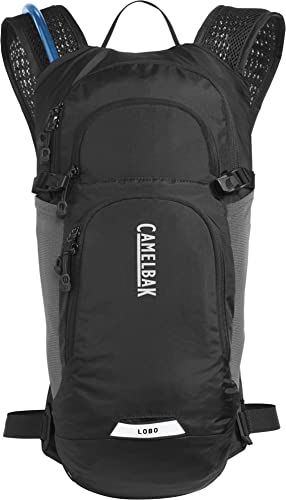 CamelBak Lobo 9 Bike Hydration Pack - Helmet Carry - Magnetic Tube Trap- 70oz, Black