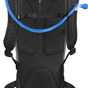 CamelBak Lobo 9 Bike Hydration Pack - Helmet Carry - Magnetic Tube Trap- 70oz, Black