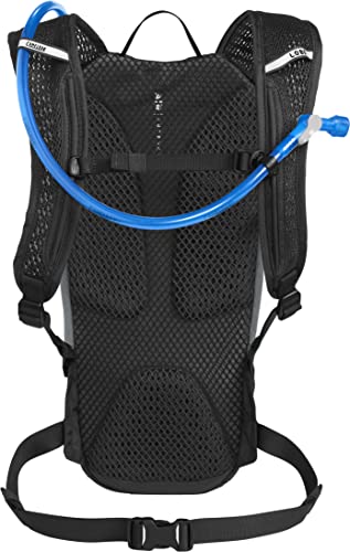 CamelBak Lobo 9 Bike Hydration Pack - Helmet Carry - Magnetic Tube Trap- 70oz, Black