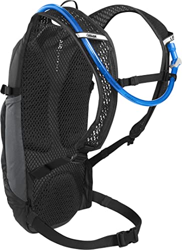 CamelBak Lobo 9 Bike Hydration Pack - Helmet Carry - Magnetic Tube Trap- 70oz, Black