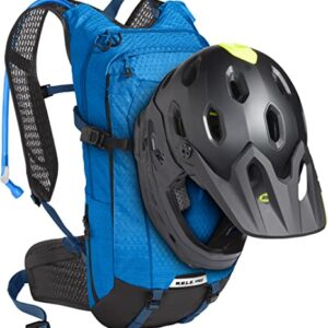 CamelBak M.U.L.E. Pro 14 Bike Hydration Backpack 100oz - Body Mapping Technology, Ibiza Blue/Orange