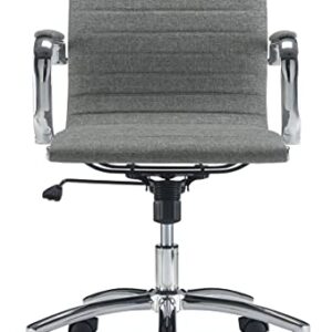 Everell Fabric Staples 24328567 Managers Chair Grey