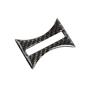 Xotic Tech Water Cup Holder Panel Cover Trim, Real Carbon Fiber, Compatible with Mercedes Benz A180 CLA180 CLA200 CLA250 GLA180 GLA200 GLA250 2.95"