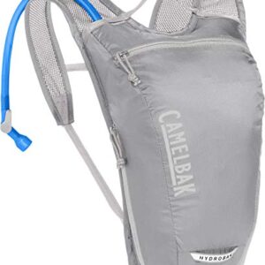 CamelBak Women's Hydrobak Light Bike Hydration Backpack 50oz, Drizzle Grey/Silver Cloud