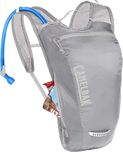 CamelBak Women's Hydrobak Light Bike Hydration Backpack 50oz, Drizzle Grey/Silver Cloud