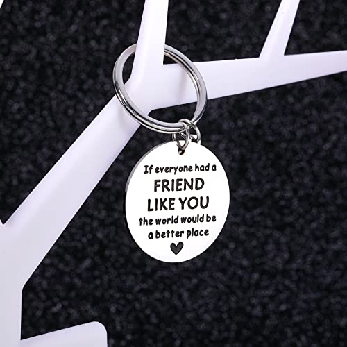 Friendship Gifts for Women Friends Long Distance Friendship Gift Birthday Christmas Presents Thank You Gifts for Boys Girls Sisters Keychain for Men Brother Coworker Appreciation Leaving Farewell Gift