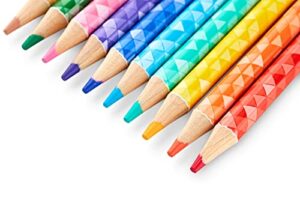 crayola art pencils for sketching & shading, colored pencils, includes 2 graphite pencils, 14 ct