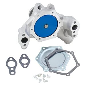 Small Block Fits Chevy Aluminum Water Pump, Long