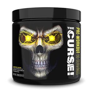 cobra labs the curse advanced pre-workout 50 servings lemon rush 250g