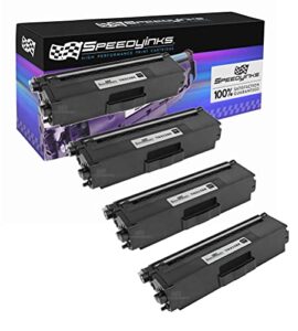 speedy inks remanufactured toner cartridge replacement for brother tn315bk high-yield (black, 4-pack)