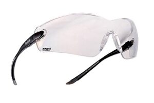 bollé safety 253-cb-40042 cobra safety eyewear with rimless frame and esp tinted anti-fog lens