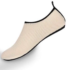 fadtop barefoot quick-dry water sports shoes aqua socks for swim beach pool surf yoga for women men