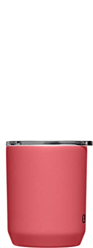 CamelBak Horizon 12 oz Camp Mug - Insulated Stainless Steel - Tri-Mode Lid - Wild Strawberry