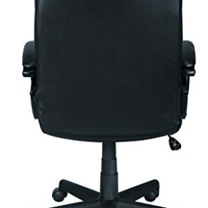 STAPLES® Turcotte Luxura® High Back Executive Chair, Black