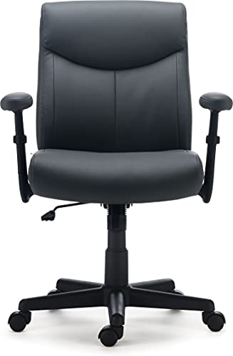 STAPLES 24328574 Traymore Luxura Managers Chair Gray (53246)