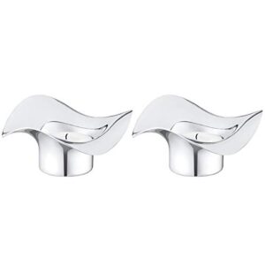 georg jensen cobra tealight holder, set of 2