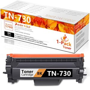 drawn (𝗧𝗡 𝟳𝟯𝟬 𝑻𝑵730 toner cartridge: replacement for brother tn730 to uses with mfc-l2710dw mfc-l2750dw dcp-l2550dw hl-l2350dw hl-l2390dw printer – 1 pack black tn-730 cartridge