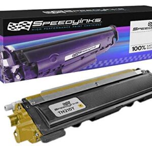 Speedy Inks Compatible Toner Cartridge Replacement for Brother TN-210Y (Yellow)