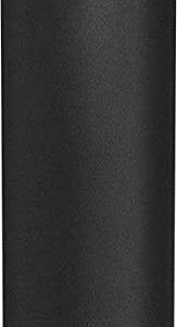 CamelBak Forge Flow Coffee & Travel Mug, Insulated Stainless Steel - Non-Slip Silicon Base - Easy One-Handed Operation - 16oz, Black