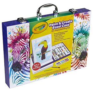 Crayola Table Top Easel & Art Kit (65 Pcs), Kids Painting Set, Gifts for Kids, Ages 4+