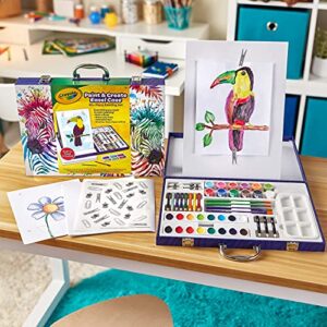 Crayola Table Top Easel & Art Kit (65 Pcs), Kids Painting Set, Gifts for Kids, Ages 4+