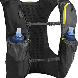 CamelBak Ultra Pro Hydration Vest 34 oz, Graphite/Sulphur Spring, M