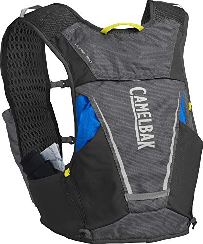 CamelBak Ultra Pro Hydration Vest 34 oz, Graphite/Sulphur Spring, M