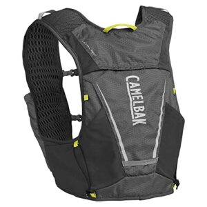 CamelBak Ultra Pro Hydration Vest 34 oz, Graphite/Sulphur Spring, M