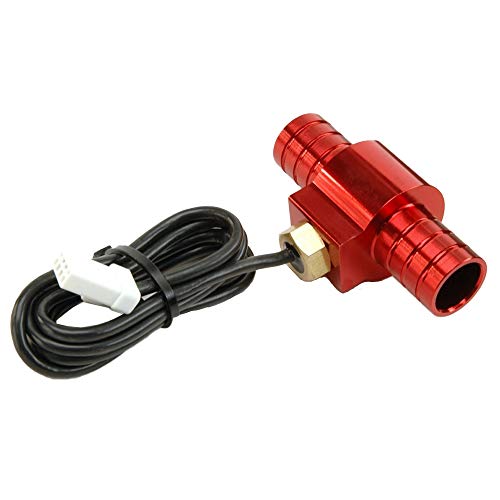 Trail Tech 743-EH4 Orange TTO Digital Temperature Gauge 16mm Radiator Hose Sensor