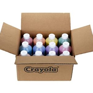 Crayola Washable Paint, 12 Count, Kids Non Toxic Paint Set, School Supplies, Assorted Colors, 16 Oz