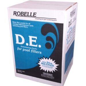 Robelle 4024 D.E./Diatomaceous Earth Powder for Swimming Pools, 24-Pound