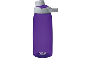 camelbak chute mag bpa free water bottle 32 oz, iris (1513501001)