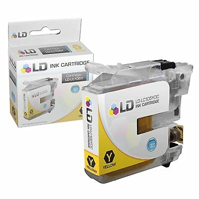 LD Products Compatible Ink Cartridge Replacement for Brother LC105 Super High Yield (2 Cyan, 2 Magenta, 2 Yellow, 6-Pack) for use in MFC-J4310DW, MFC-J4410DW, MFC-J4510DW, MFC-4610DW, MFC-J4710DW