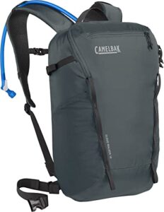 camelbak cloud walker 18 hiking hydration pack, 70oz, dark slate/black
