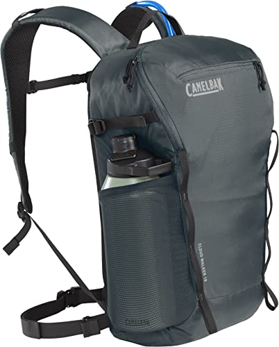 CamelBak Cloud Walker 18 Hiking Hydration Pack, 70oz, Dark Slate/Black