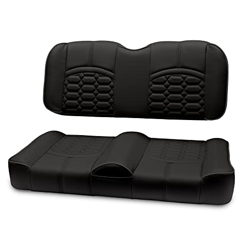 MODZ® FS1 Custom Golf Cart Front Seat for ICON - [Add $40] - Black Base - Cobra Pattern