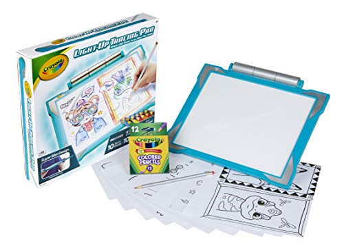 Crayola Light Up Tracing Pad - Teal, Kids Light Board For Tracing & Sketching, Easter Toys for Kids, Easter Gifts, 6+ [Amazon Exclusive]