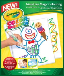 crayola color wonder, mess free coloring pad, refill paper, 30 blank pages