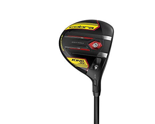 Cobra Golf 2020 Speedzone Big Tour Fairway Black 3w4w (Men's, Left Hand, Project X Hzrdus Yellow Smoke 70, Stiff Flex 6.0, 14.0)