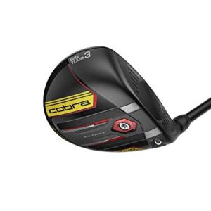 Cobra Golf 2020 Speedzone Big Tour Fairway Black 3w4w (Men's, Left Hand, Project X Hzrdus Yellow Smoke 70, Stiff Flex 6.0, 14.0)