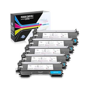 suppliesoutlet compatible toner cartridge replacement for brother tn450 / tn-450 / tn420 / tn-420 (black,5 pack)