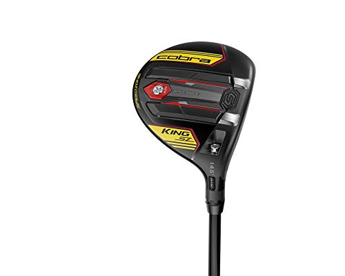 Cobra Golf 2020 Speedzone Fairway Black-Yellow 3w4w (Men's, Left Hand, MCA Tensei AV Blue 65, Reg Flex, 14.5)