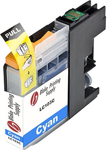 Blake Printing Supply Compatible Ink Cartridge Replacement for Brother LC101, LC103 (Black, Cyan, Magenta, Yellow, 12-Pack)