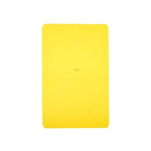 Staples 509661 Top-Tab File Folders Straight-Cut Tab Letter Size Yellow 100/Bx
