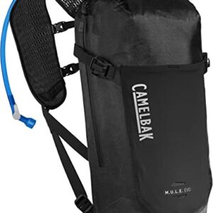 CamelBak M.U.L.E. Evo Bike Hydration Pack 100oz, Black/Silver