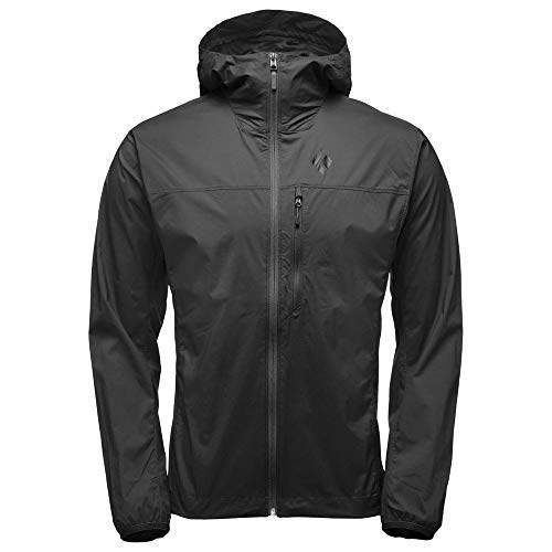 Black Diamond Mens Alpine Start Softshell Hoody, Smoke, Small