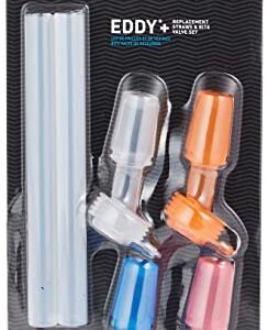 CamelBak eddy+ Kids 4-pack, Bite Valve & Straws, Multi Color